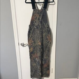 Vintage Mossy Oak Camo Overalls